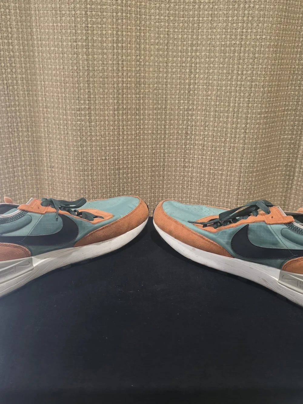 Nike Men’s Running Sneakers in Teal and Orange
